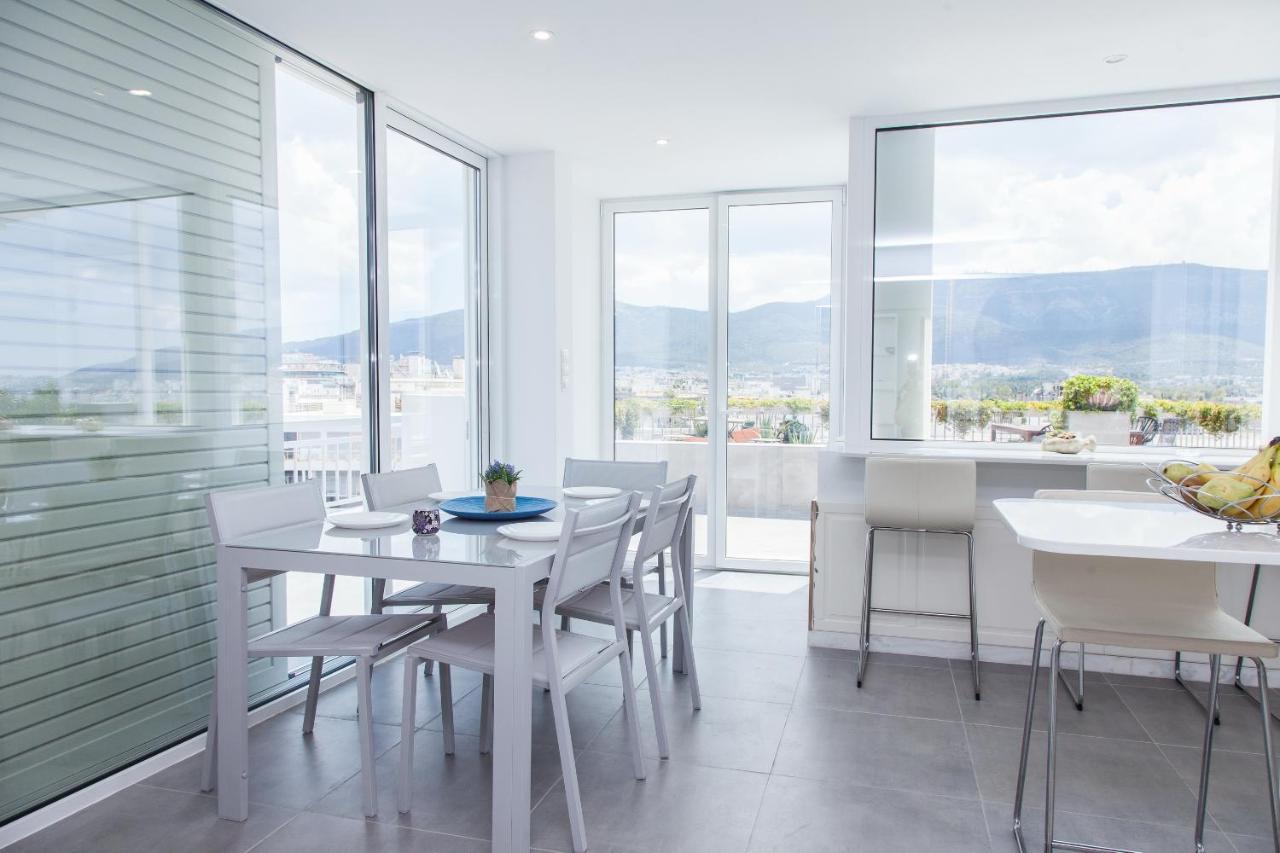 Gorgeous Penthouse With Private Jacuzzi And Amazing View! Apartamento Atenas Exterior foto